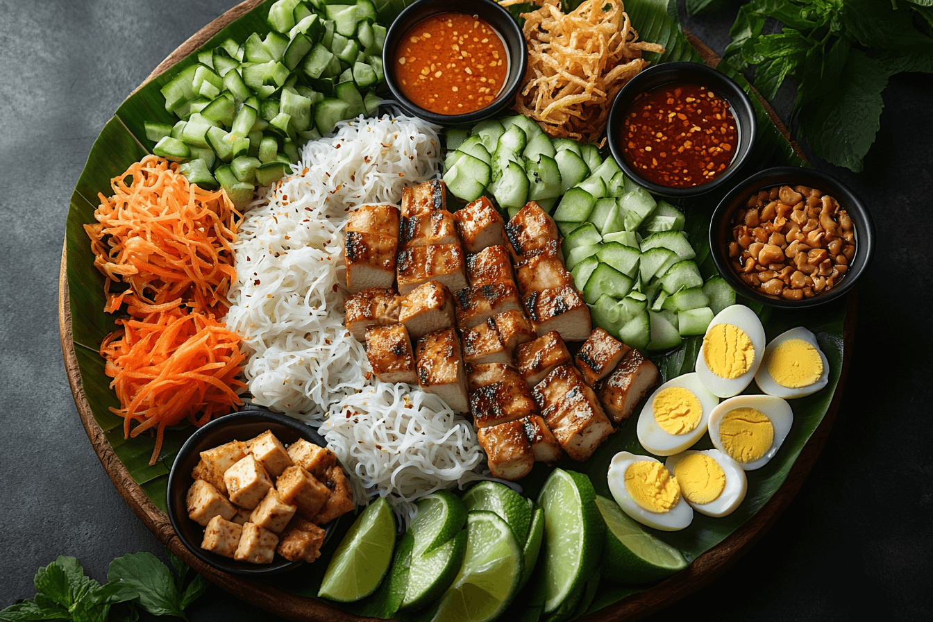 Create Bali-Inspired Pick & Mix Noodle Plates for Your Kids! Steps To Prepare-4