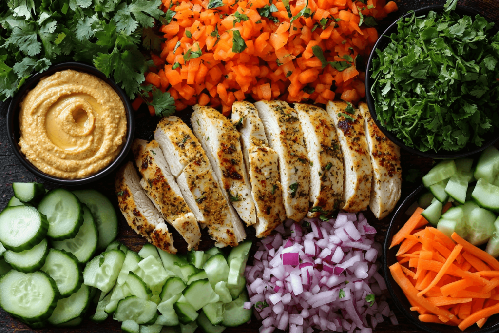 Resep Roti Pitta Ayam Cepat Ala Bali | Bahan-Bahan