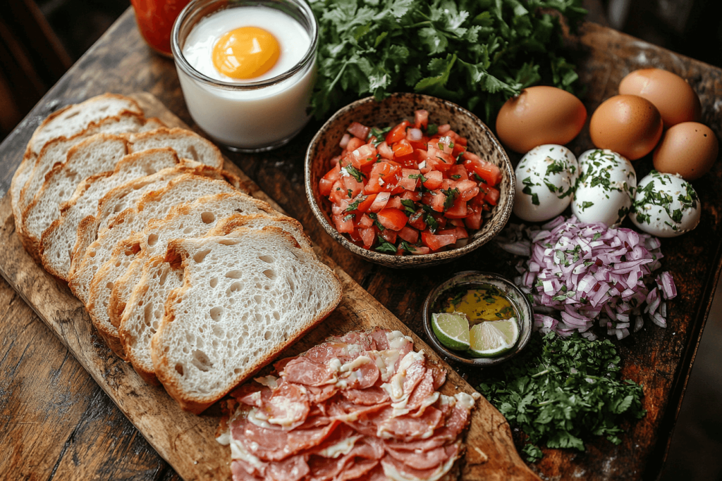 Resep Roti Telur & Ham: Favorit Anak di Bali | Bahan-Bahan