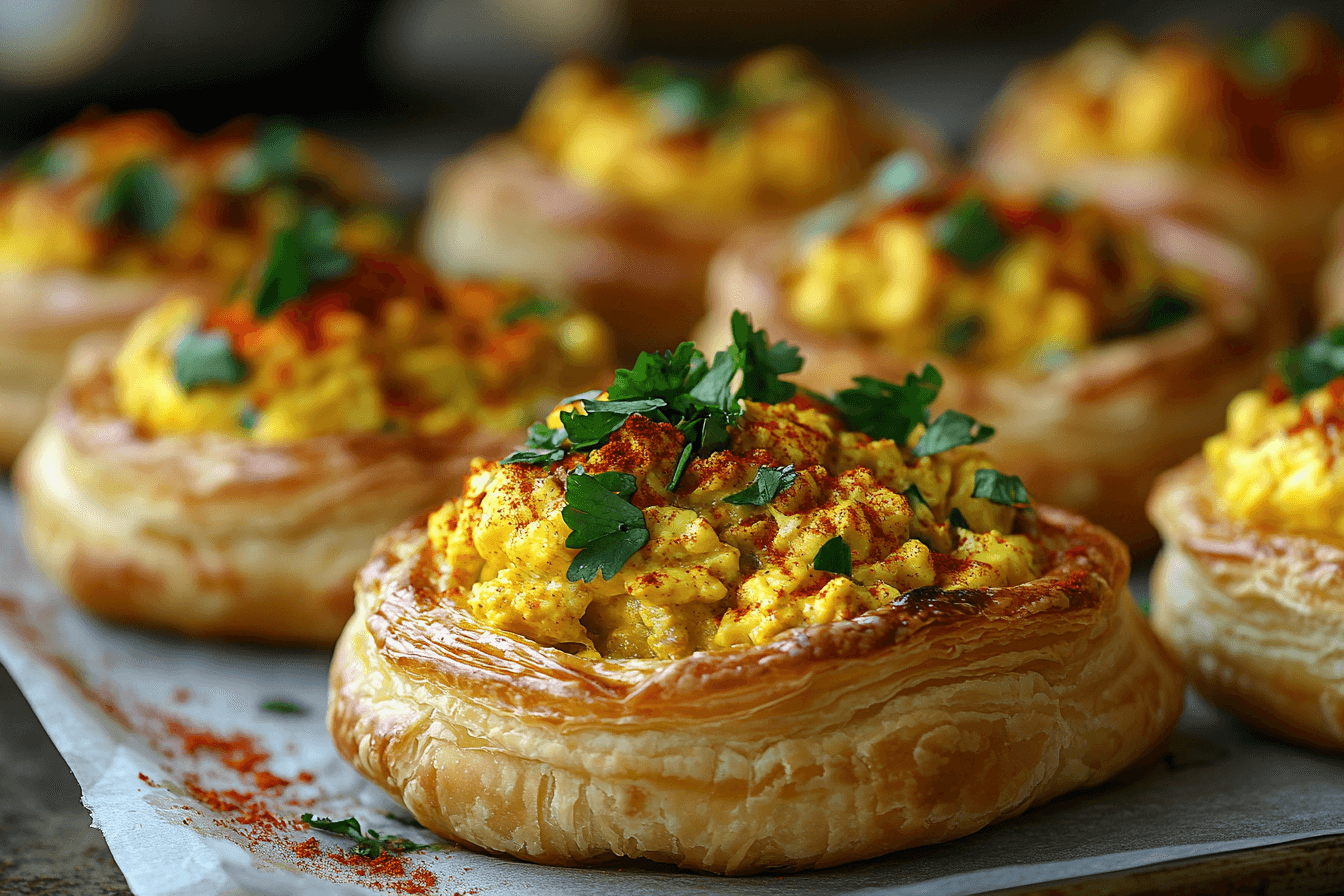 Delicious Spiced Egg & Coriander Vol-au-Vents in Bali | Steps To Prepare-4