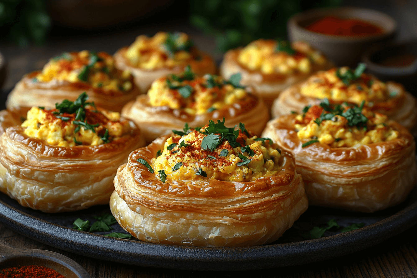 Delicious Spiced Egg & Coriander Vol-au-Vents in Bali | Steps To Prepare-5