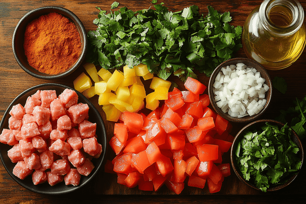 Tasty Turkey & Pepper Pittas Recipe for Families in Bali | Ingredients