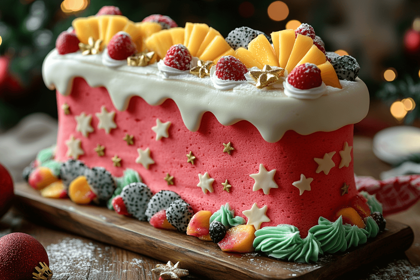 Create Festive Joy with Santa’s Stocking Cake Recipe | Steps To Prepare-3