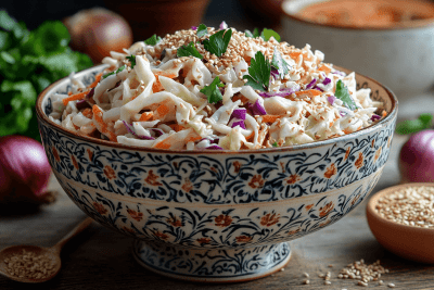 Refreshing Vegan Coleslaw Recipe for Families Visiting Bali