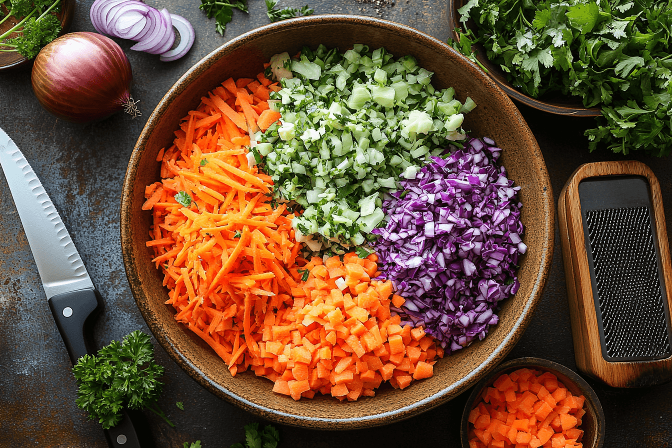 Refreshing Vegan Coleslaw Recipe for Families in Bali | Steps To Prepare-1