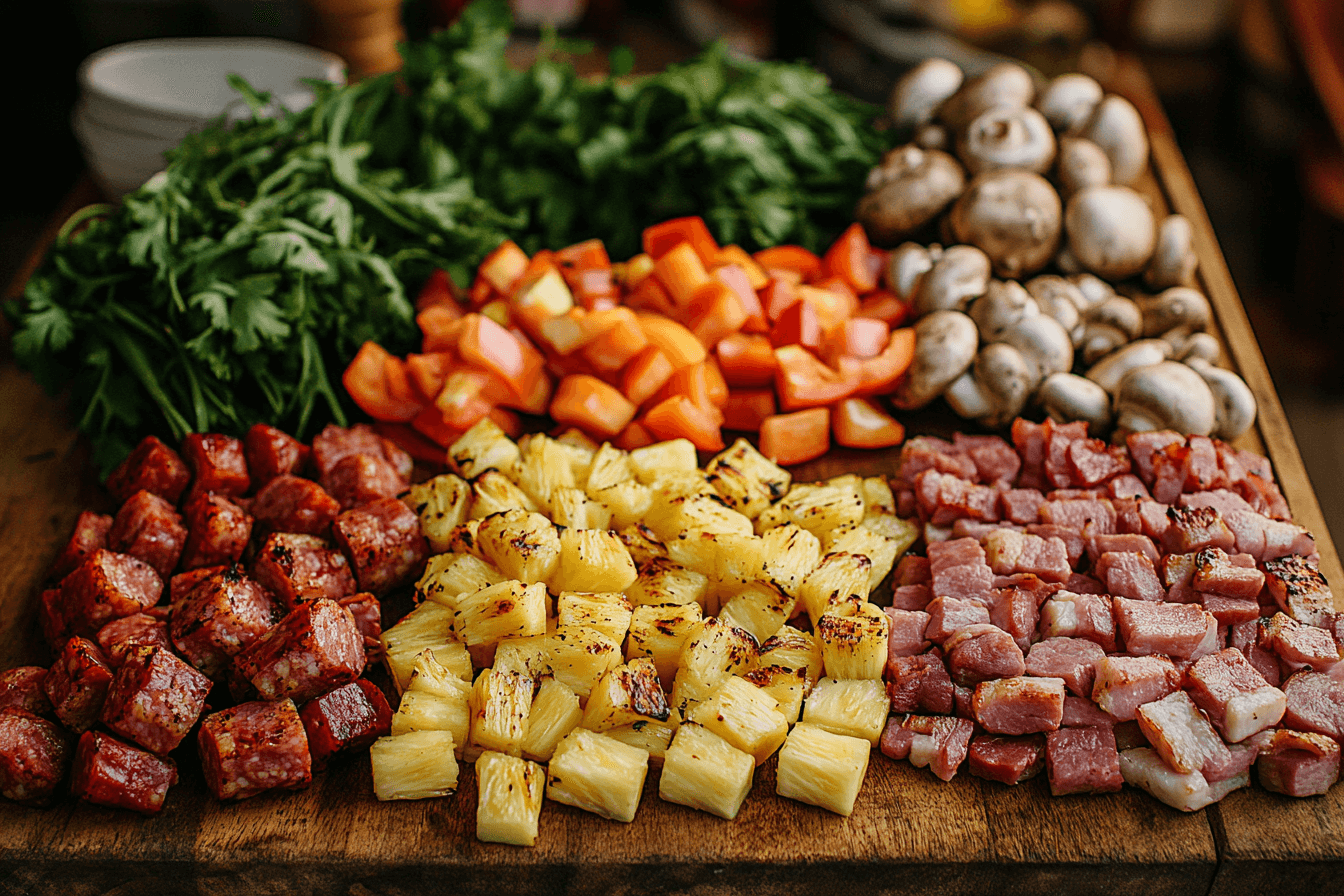 Easy Sausage, Bacon & Mushroom Skewers Recipe | steps To Prepare-1
