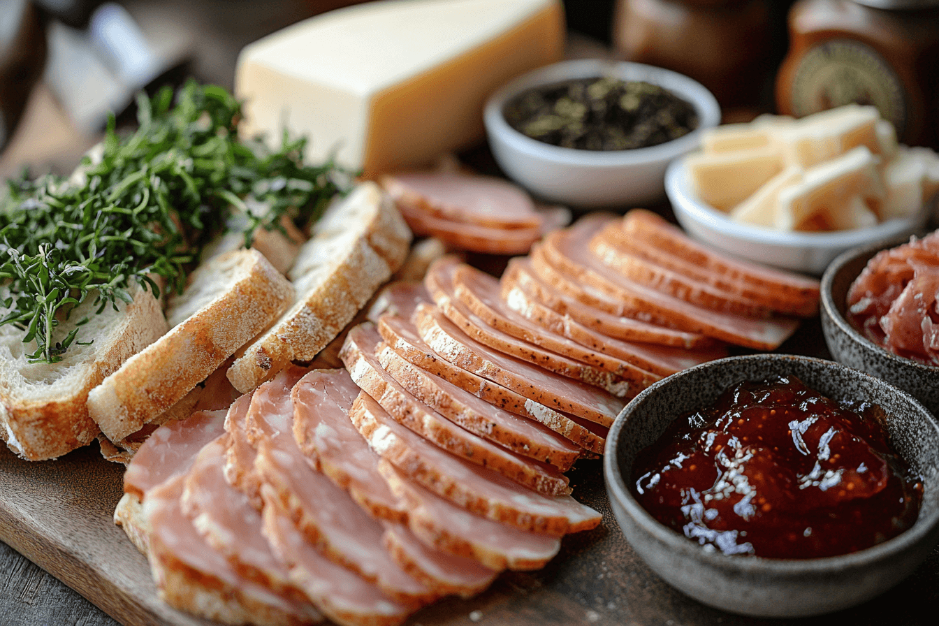 Easy Brie, Ham & Fig Jam Toastie Recipe for Families in Bali | Steps To Prepare-1