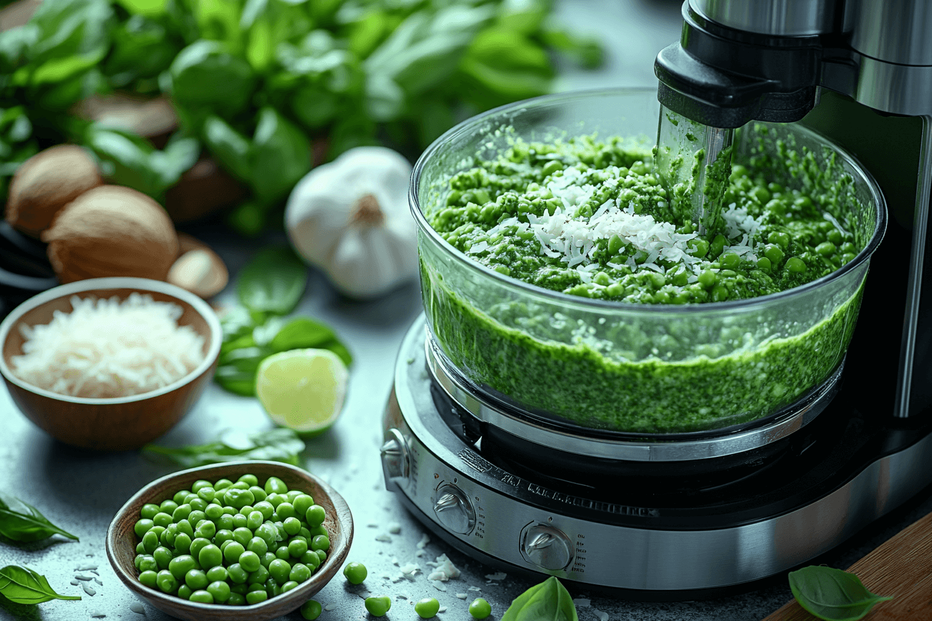 Pea Pesto Pasta Shapes: A Bali-Inspired Weaning Recipe | Steps To Prepare-2