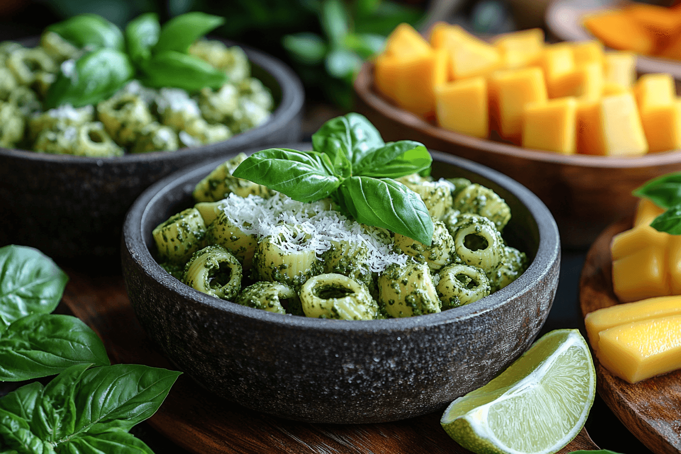 Pea Pesto Pasta Shapes: A Bali-Inspired Weaning Recipe | Steps To Prepare-4