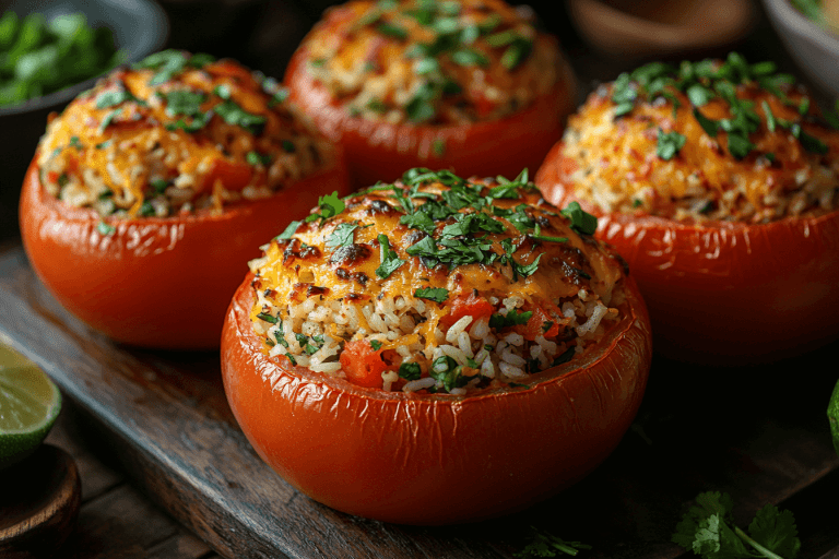 Easy and Tasty Stuffed Tomatoes Recipe for Kids in Bali
