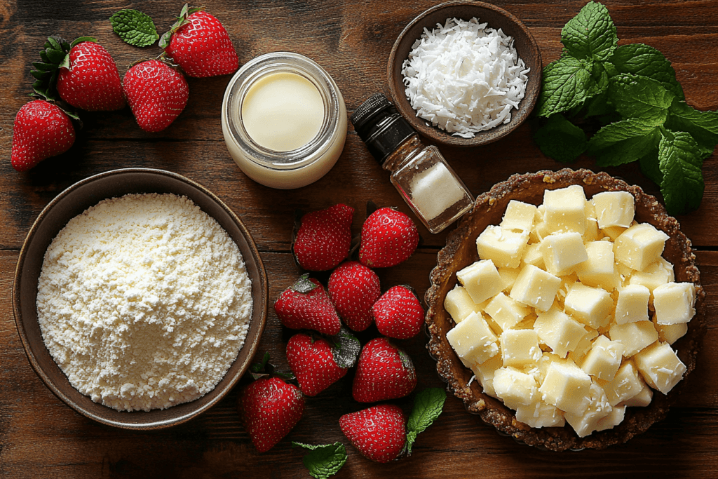 How to Make Strawberry & Cream Roly-Polys for Kids | Ingredients