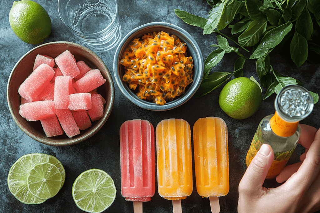 Refreshing Guava & Passion Fruit Lollies Kids Love in Bali | Ingredients