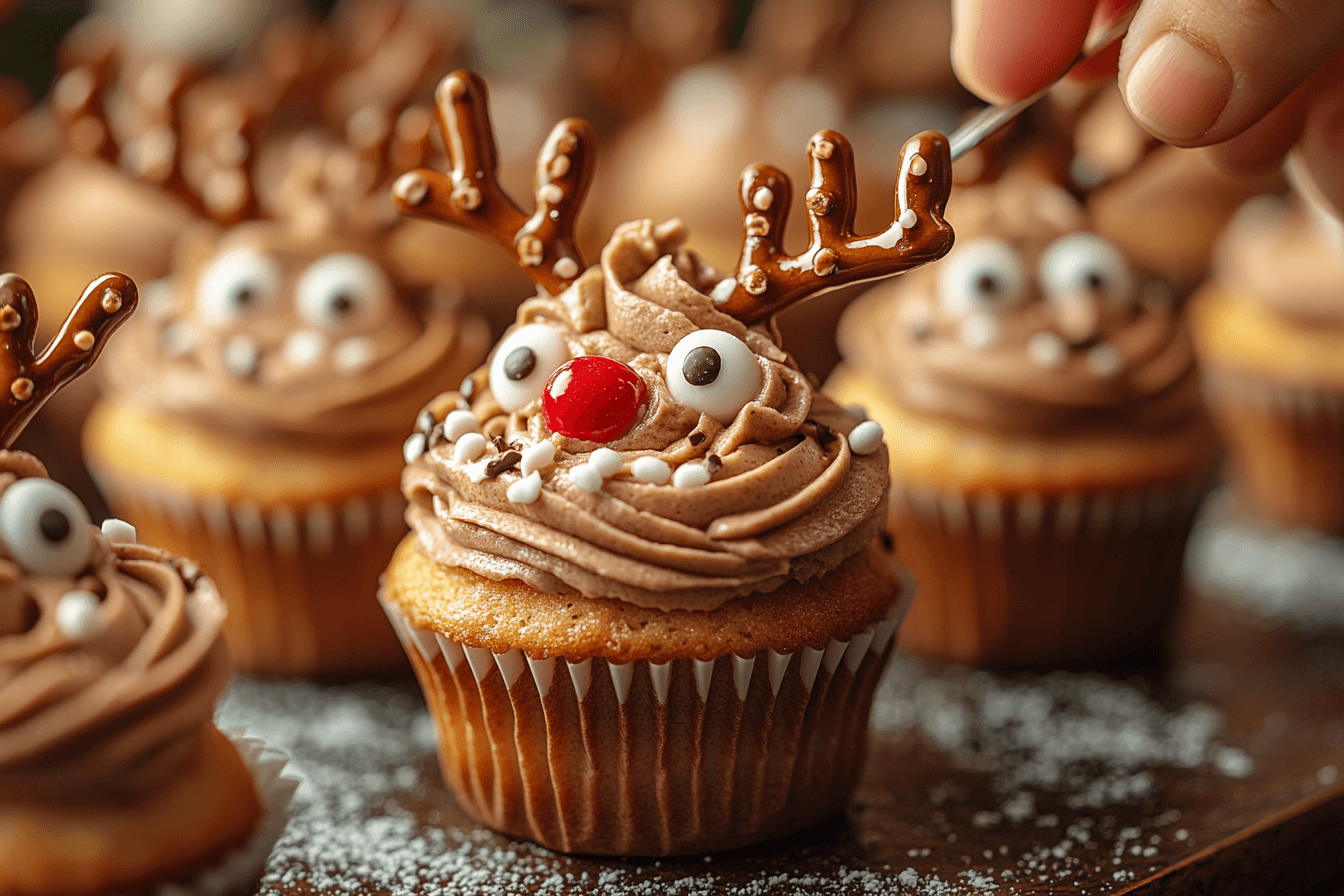 Whimsical Reindeer Cupcakes Recipe for Family Fun in Bali | Steps To Prepare-3