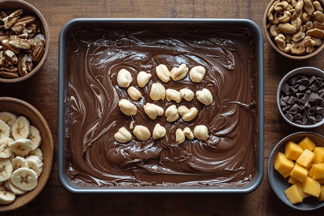 Bali-Inspired Fruit & Nut Chocolate Chequers Recipe | Steps To Prepare-3