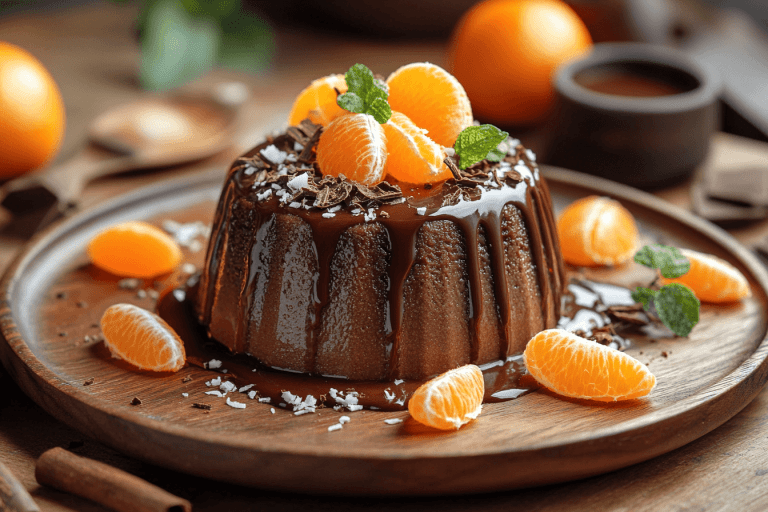 Family-Friendly Chocolate & Clementine Pudding Recipe