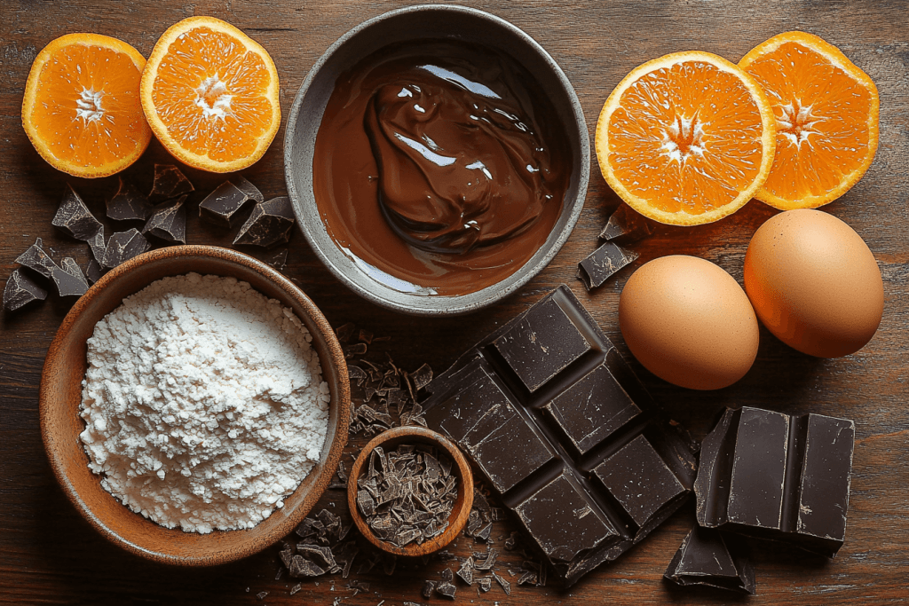 Family-Friendly Chocolate & Clementine Pudding Recipe | Ingredients