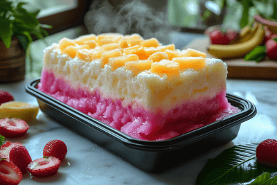 Fruity Neapolitan Lolly Loaf Recipe for Kids in Bali