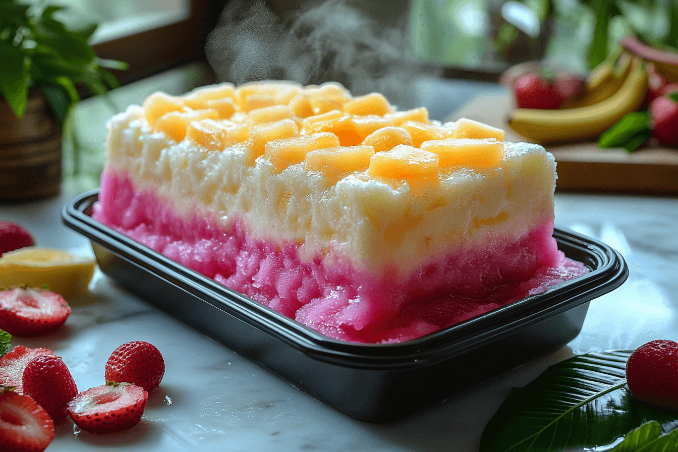 Fruity Neapolitan Lolly Loaf Recipe for Kids in Bali | Steps To Prepare-4