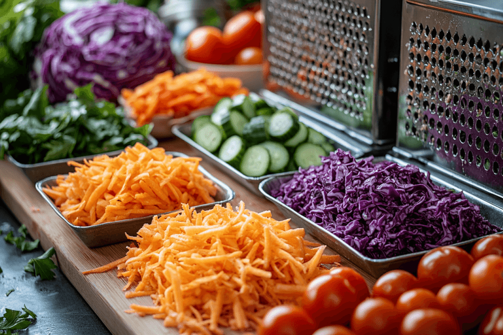 Healthy and Colorful Hummus Jars for Families in Bali | Ingredients