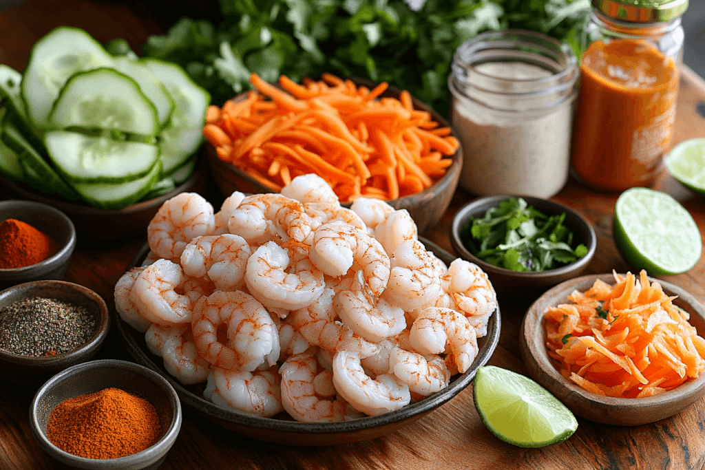 Quick and Tasty Blackened Shrimp Hot Dogs for Kids | Ingredients