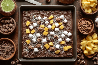 Tropical Rocky Road Recipe: A Kid-Friendly Treat in Bali