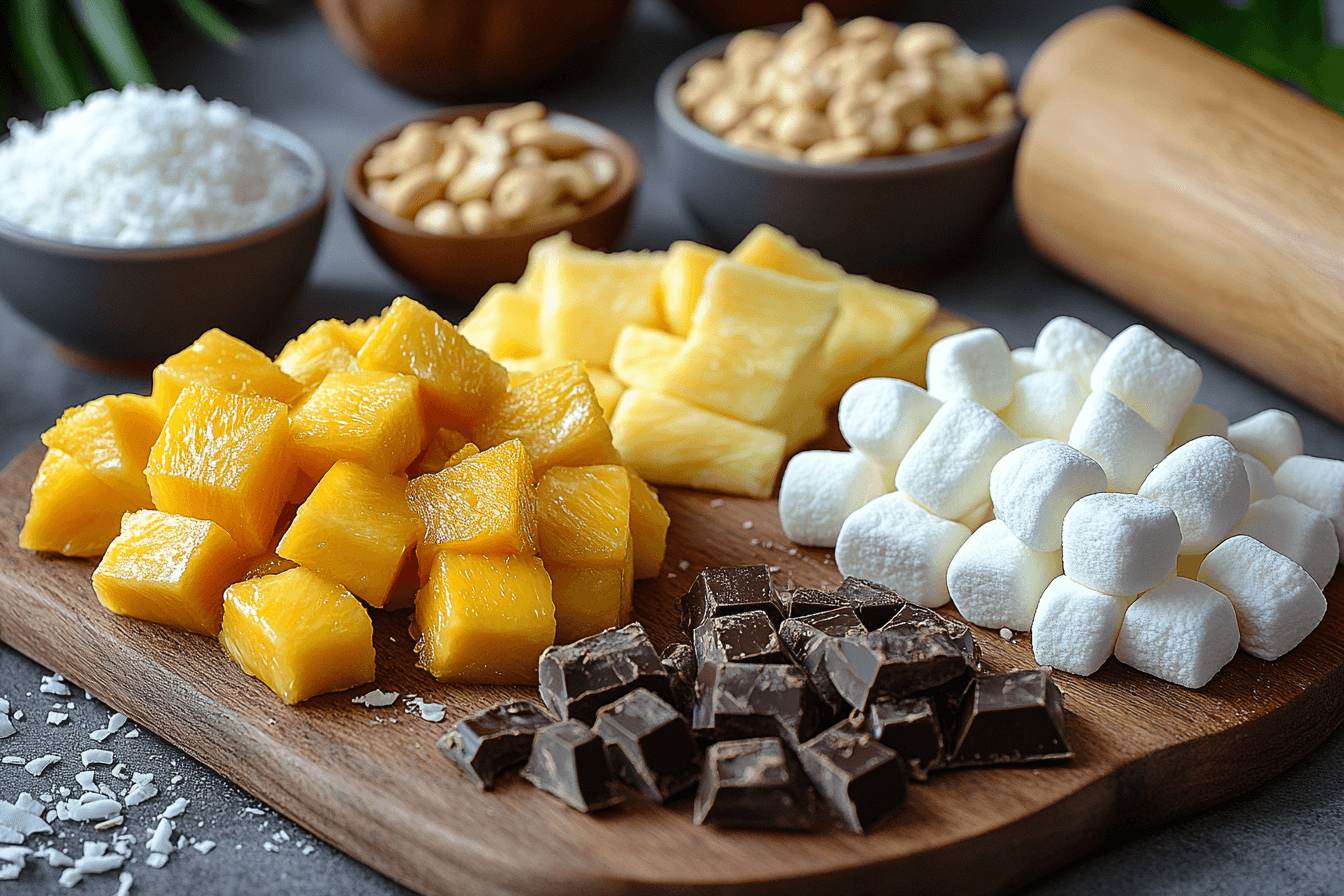 Tropical Rocky Road Recipe: A Treat Kids Love in Bali | Steps To Prepare-1
