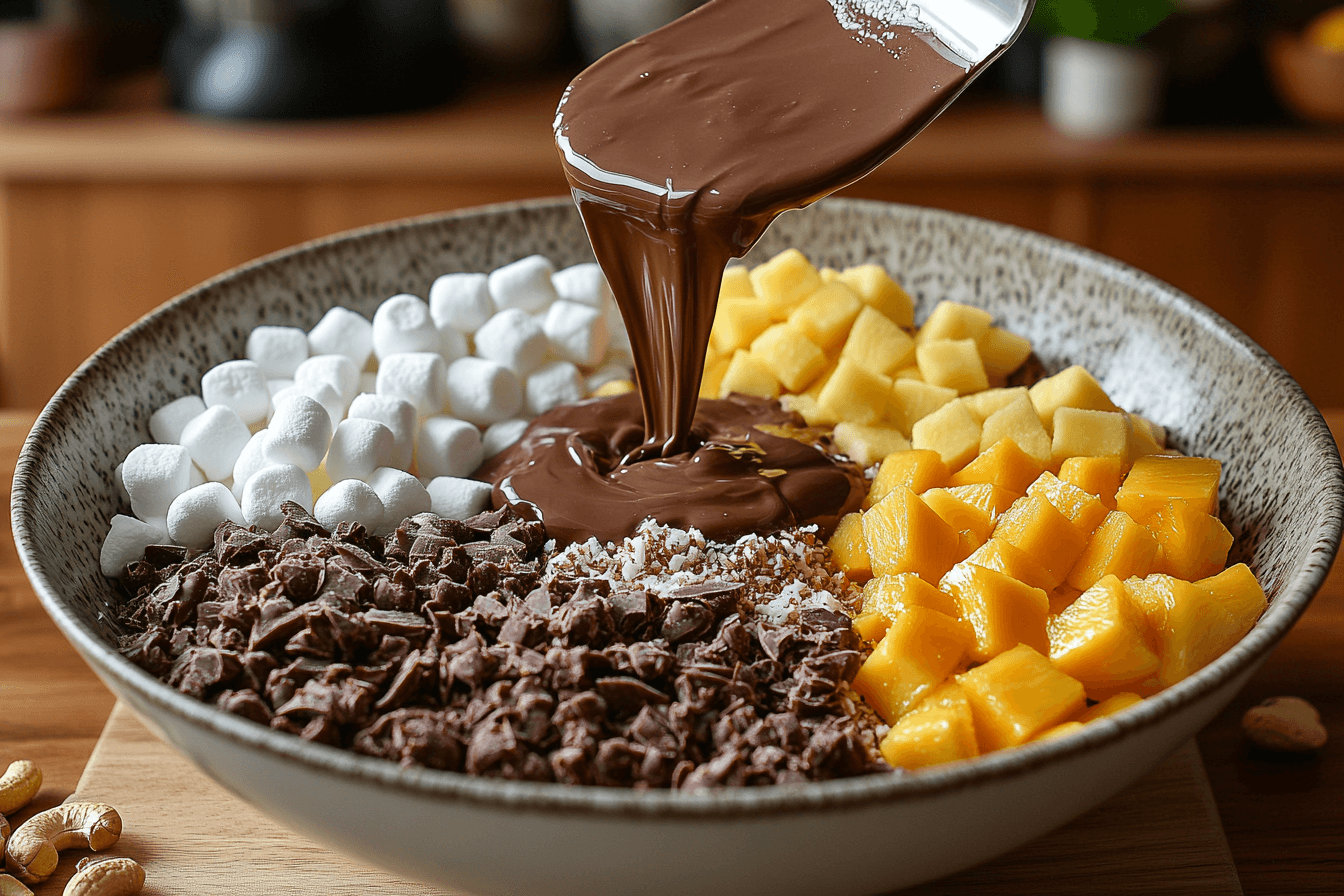 Tropical Rocky Road Recipe: A Treat Kids Love in Bali | Steps To Prepare-3