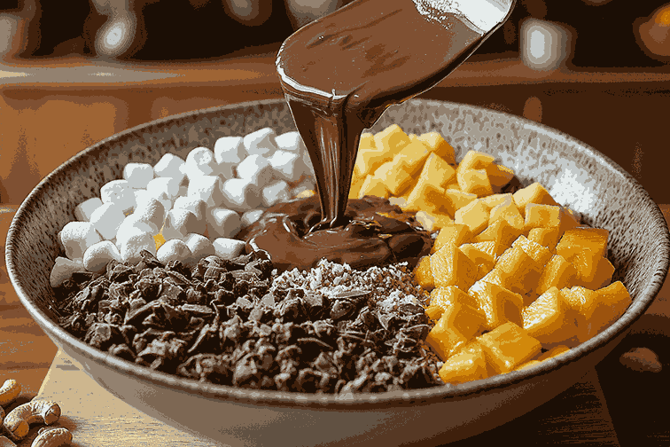 Тропический Rocky Road на Бали | Шаг-3