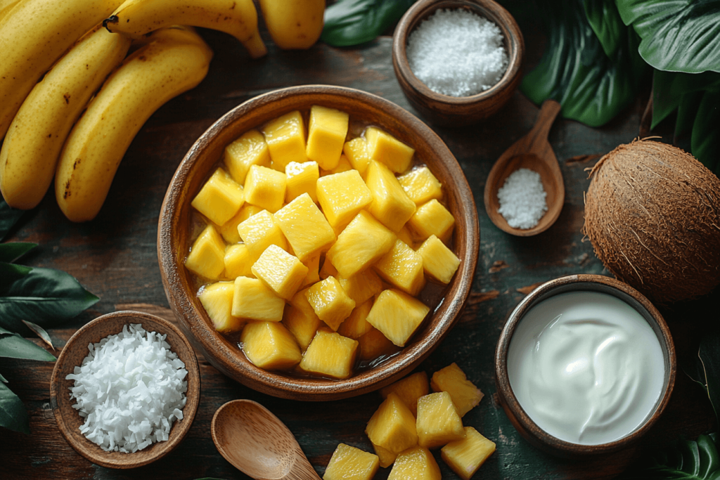 Kid-Friendly Breakfast Smoothie in Bali | Ingredients