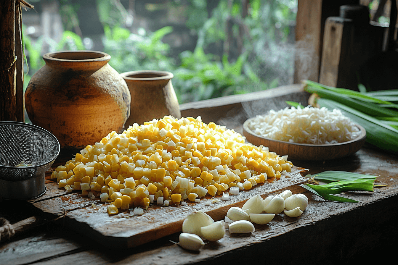 Simple Corn Rice: Kid-Friendly Recipe in Bali | Steps To Prepare-1