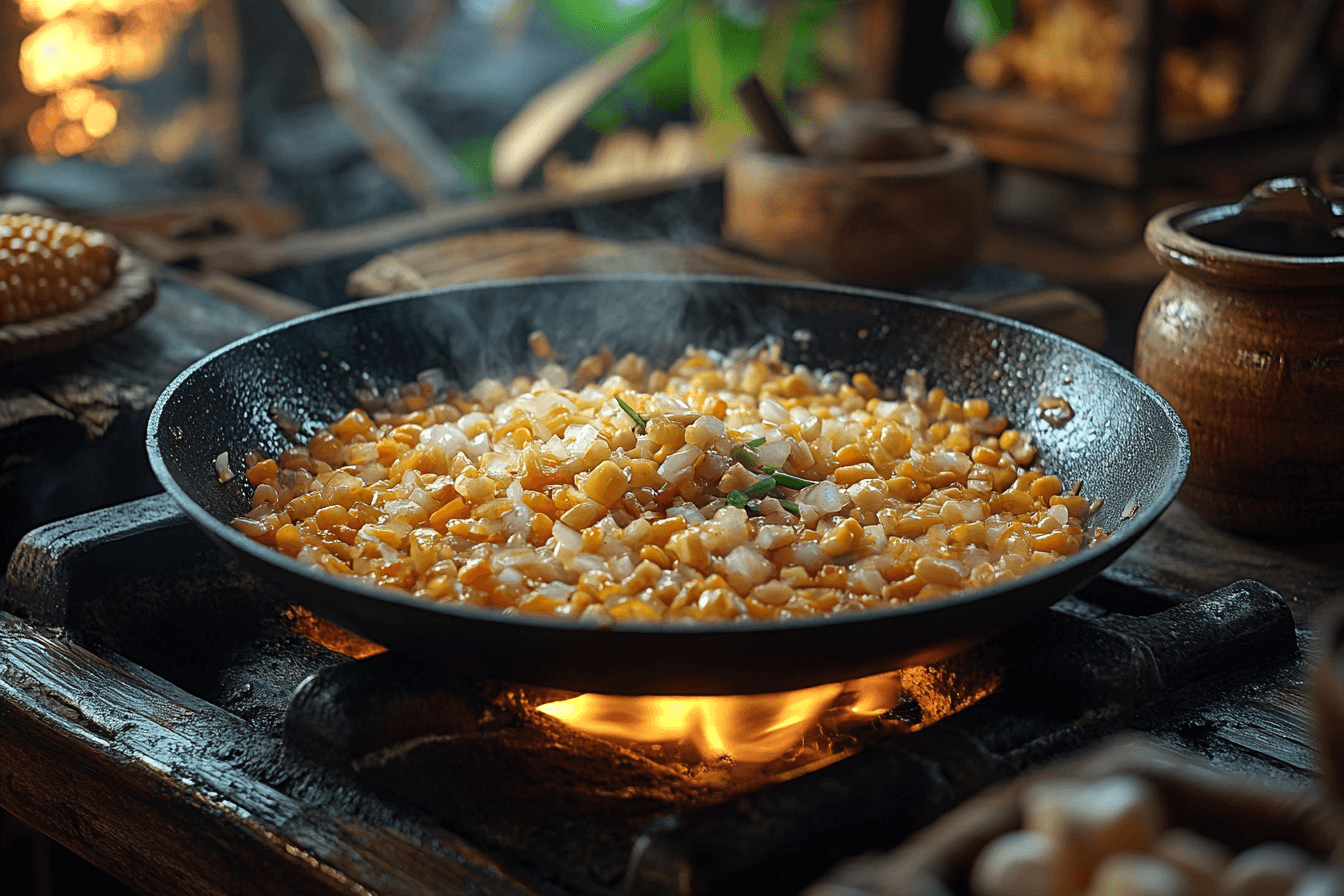 Simple Corn Rice: Kid-Friendly Recipe in Bali | Steps To Prepare-2