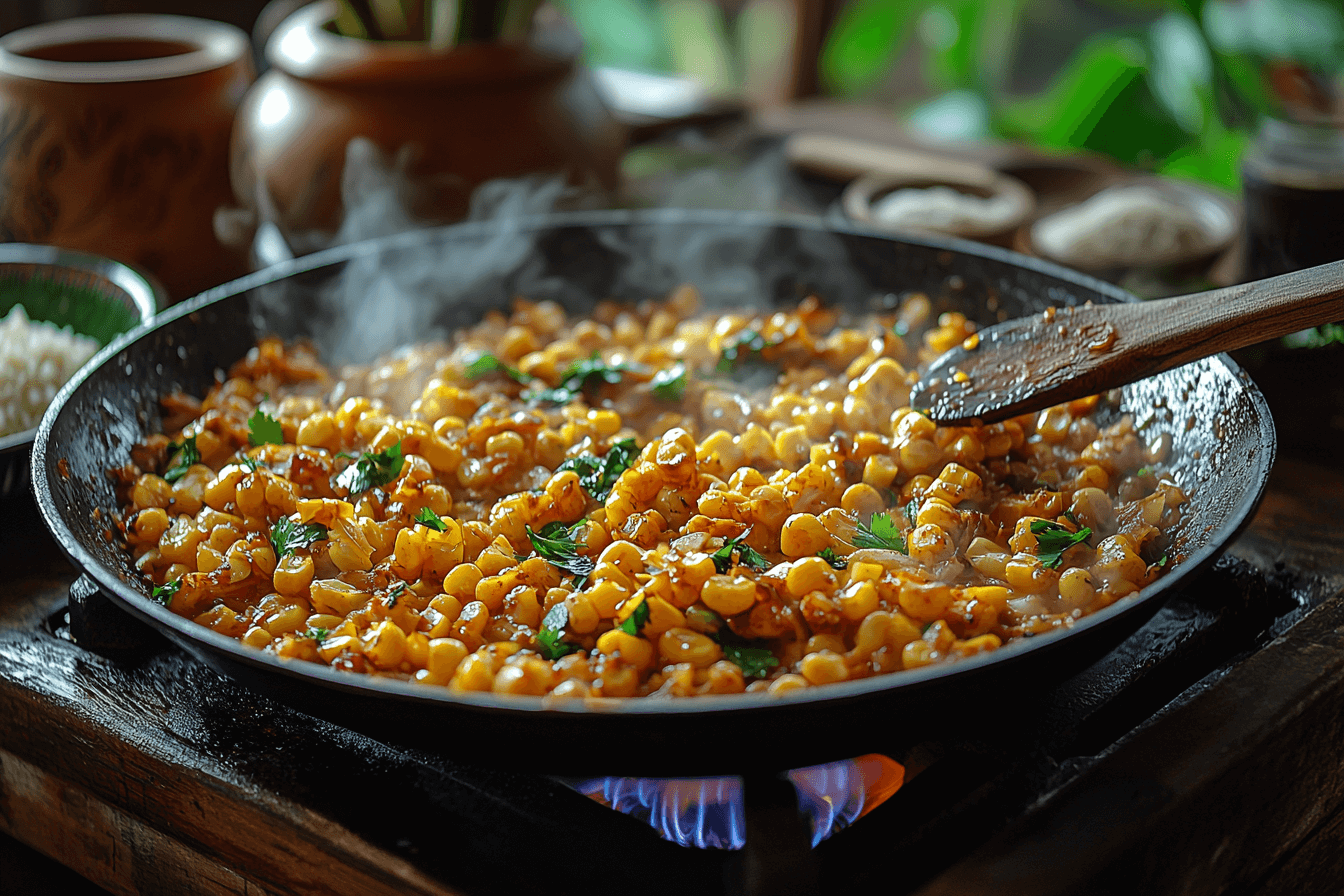 Simple Corn Rice: Kid-Friendly Recipe in Bali | Steps To Prepare-4