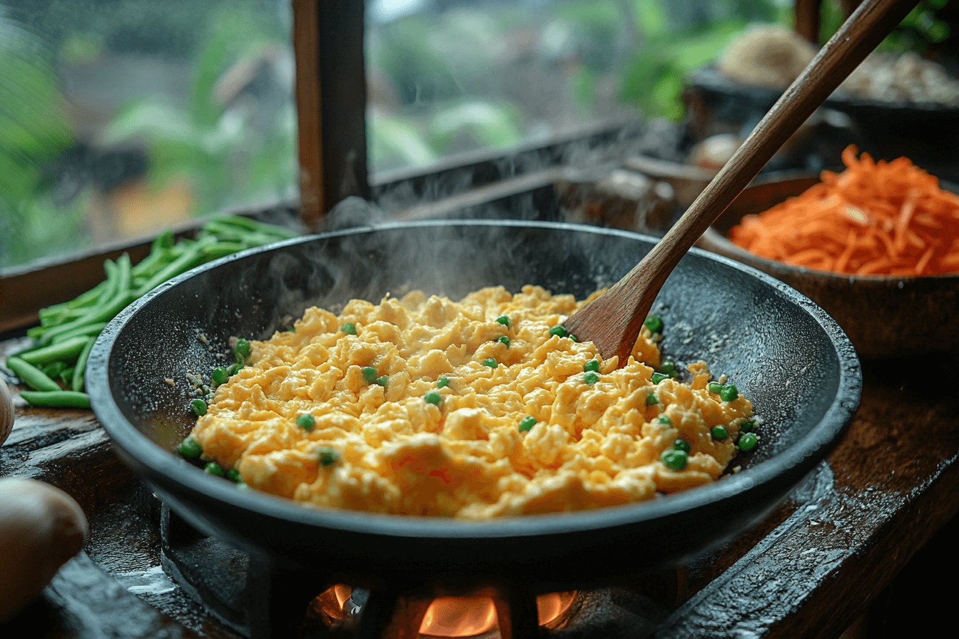 How to Make Soboro Don: A Kid-Friendly Three-Color Bowl in Bali | Steps To Prepare-3