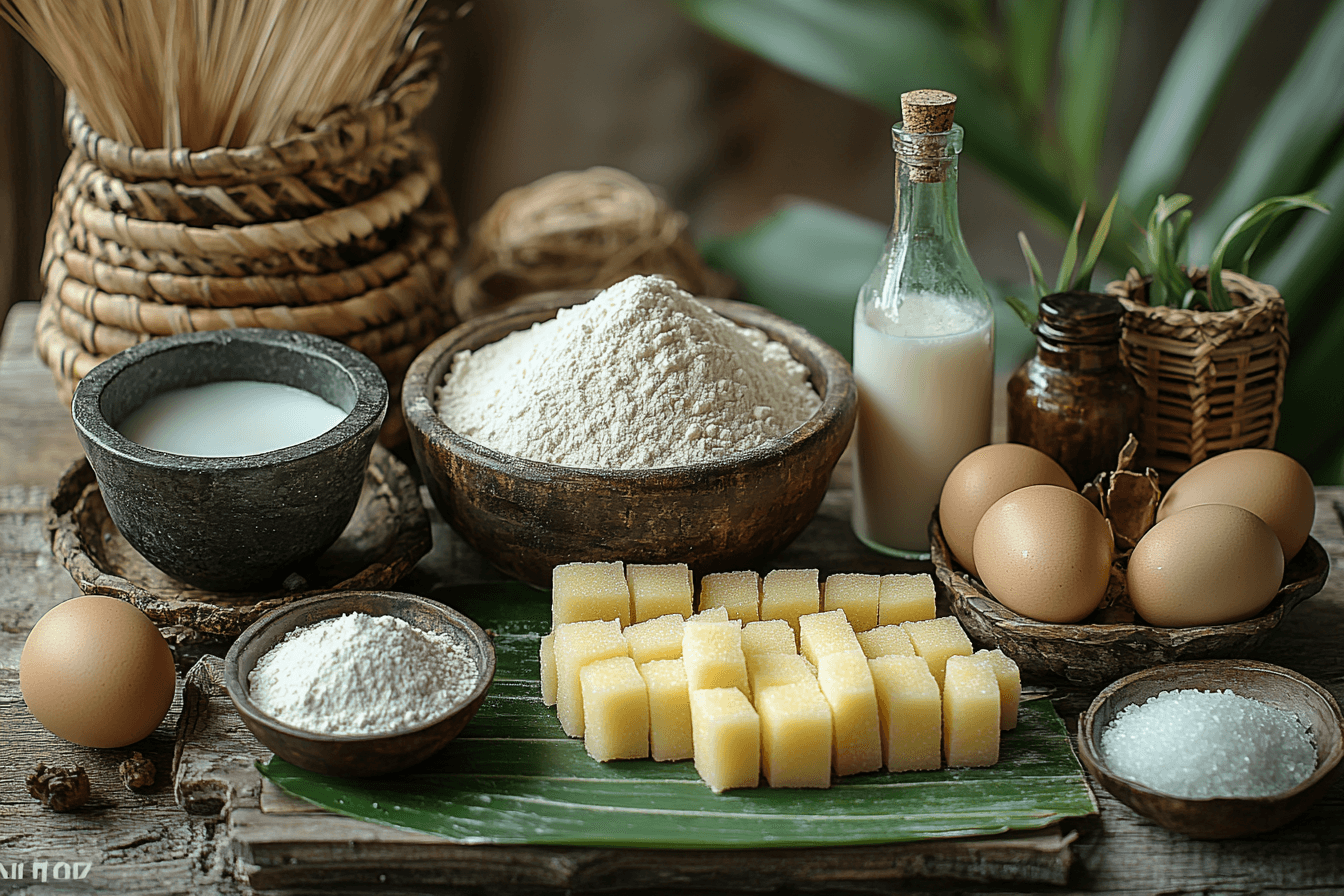 Рецепт пышных булочек на пару без молочных продуктов на Бали | Шаг 1