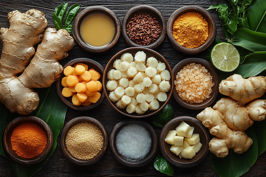 Resep Daikon Kuah untuk Keluarga di Bali Indonesia | Bahan-Bahan