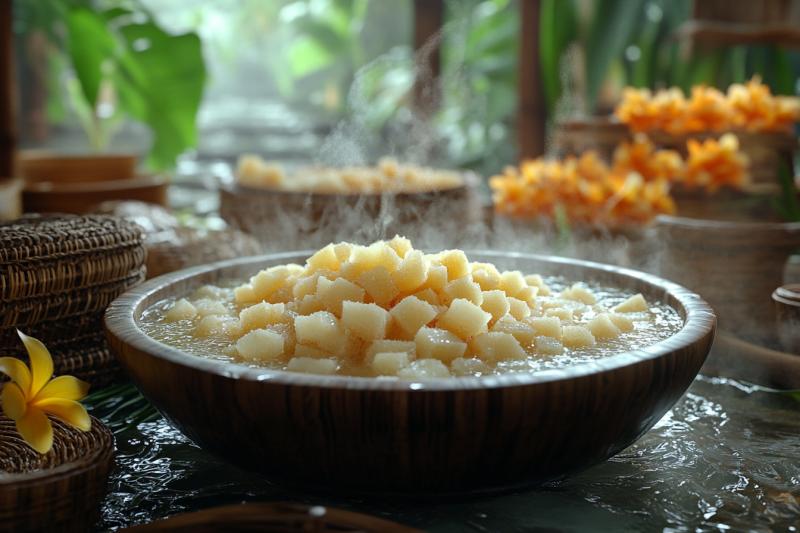Resep Daikon Kuah untuk Keluarga di Bali Indonesia | Langkah-1