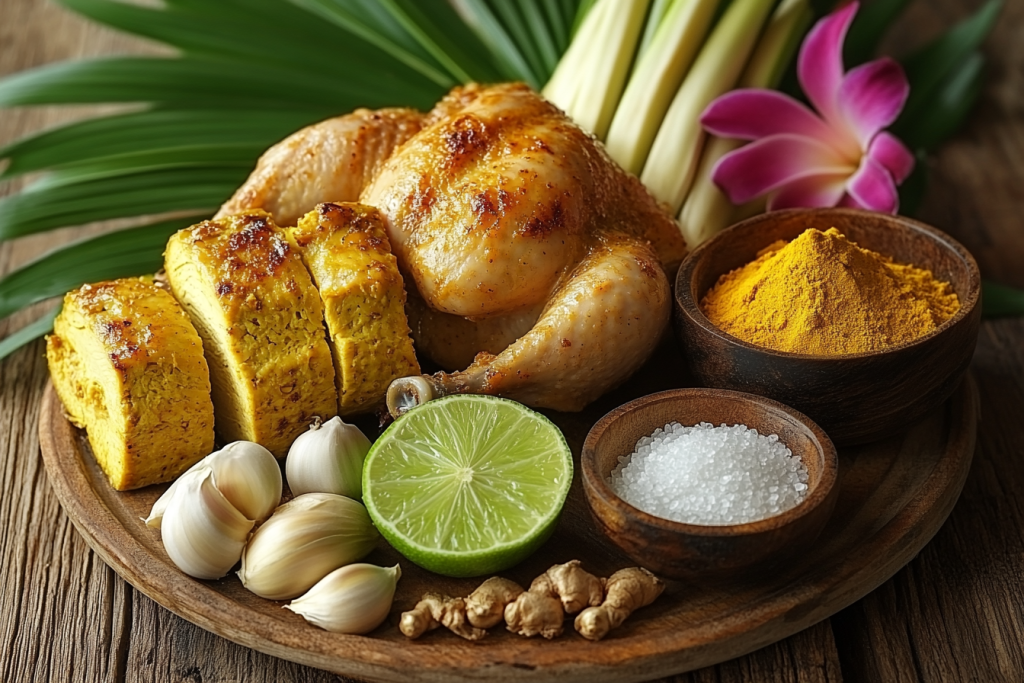 Resep Ayam Panggang Bali yang Mudah | Bahan - Bahan