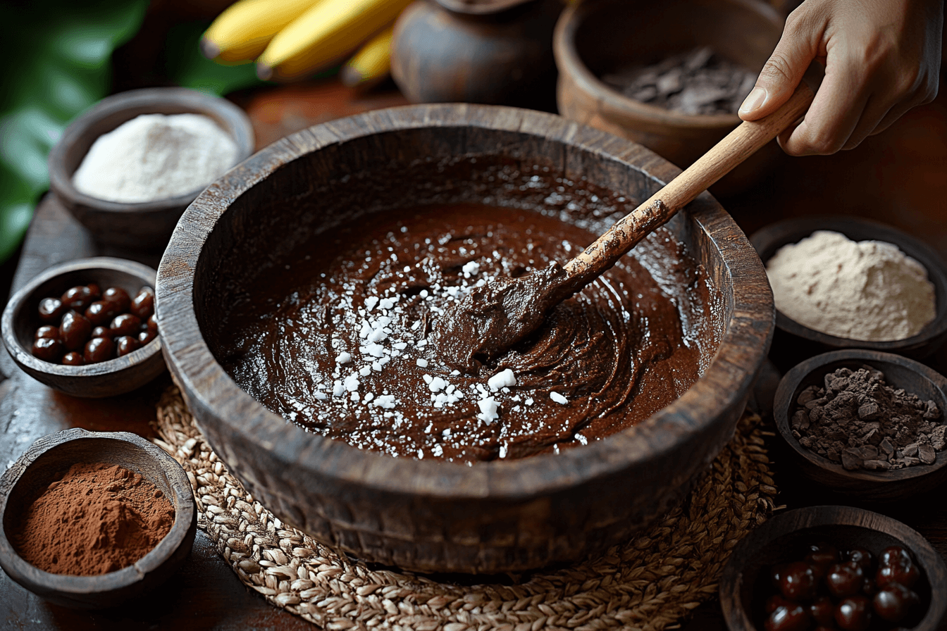 Resep Black Forest Brownies di Bali Indonesia | Langkah-2