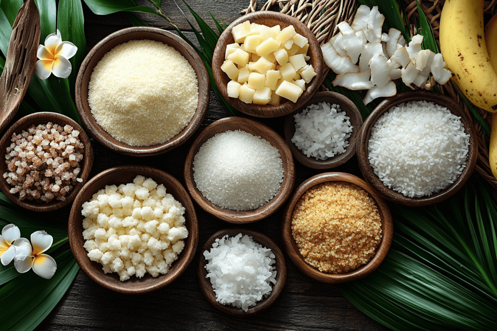 Resep Onde-onde Manis Khas Bali | Bahan-Bahan