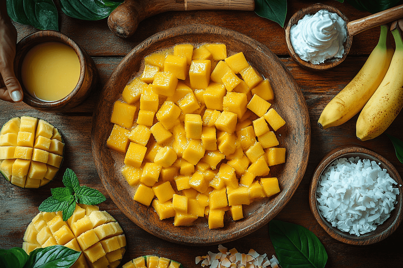 Tropical Mini Milkshake Recipe for Families in Bali | Steps To Prepare-1