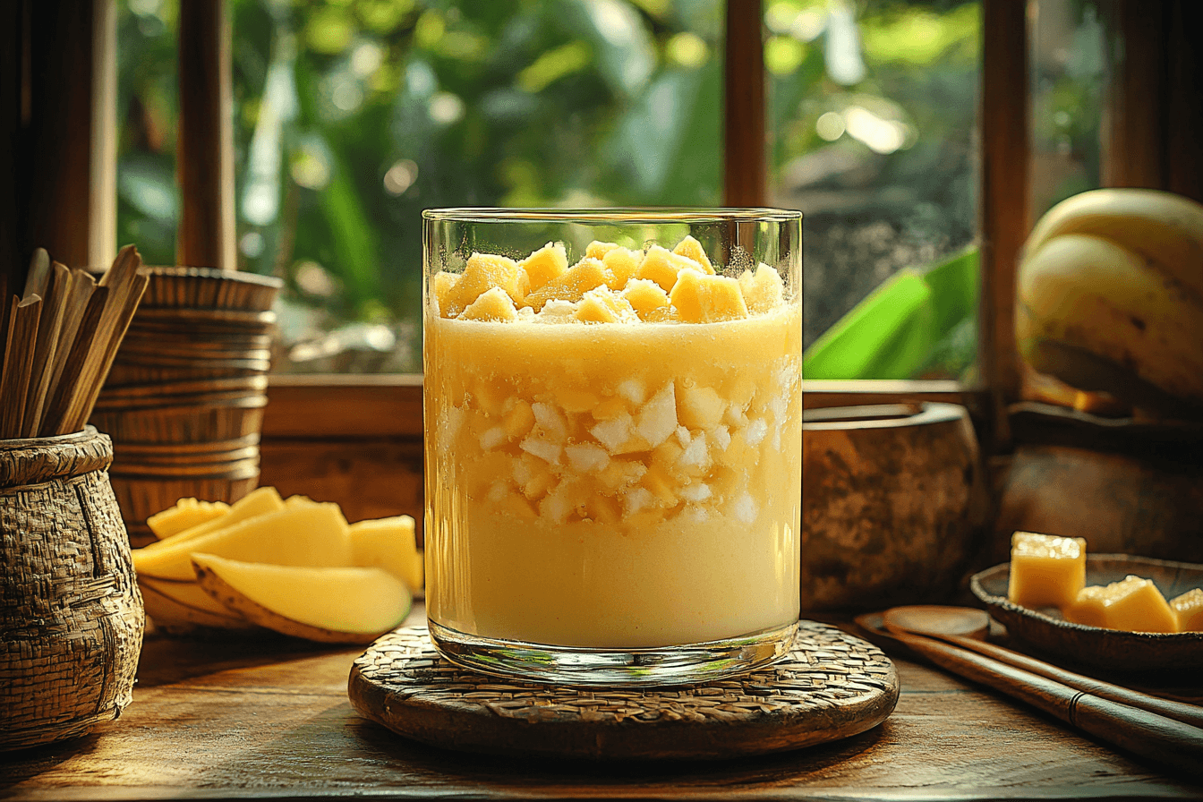 Tropical Mini Milkshake Recipe for Families in Bali | Steps To Prepare-3