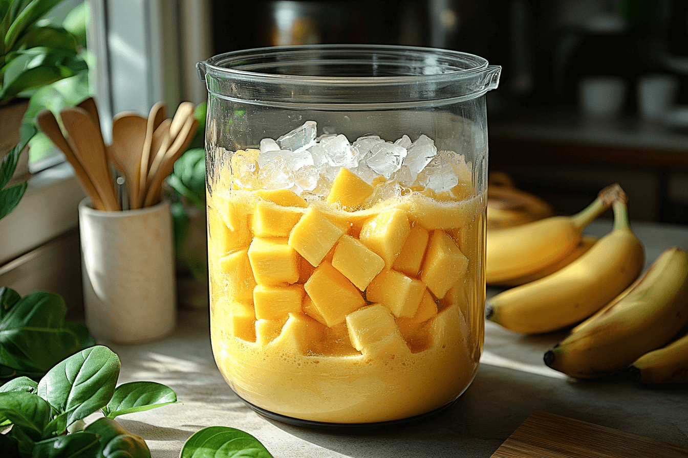 Tropical Mini Milkshake Recipe for Families in Bali | Steps To Prepare-4