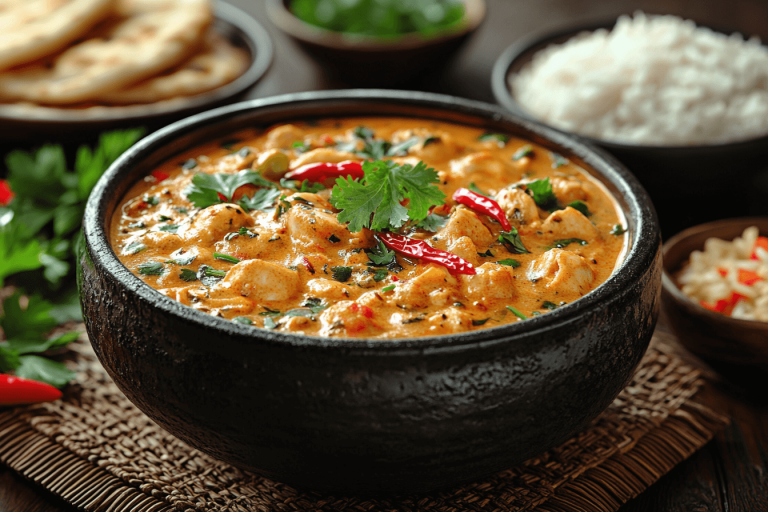 Easy Turkey Korma Recipe with Balinese Flavors