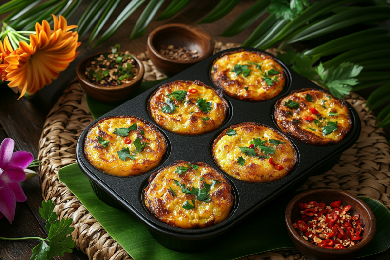 Easy Mini Frittatas Recipe for Families in Bali | Steps To Prepare-3