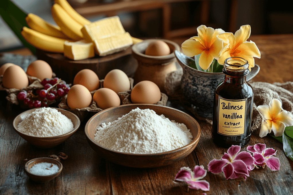 Create Memorable Kids' Cakes in Bali | Ingredients