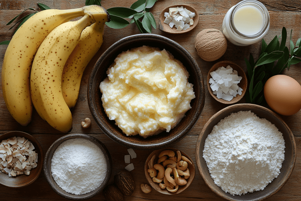 How to Make the Perfect Banana Cake for Kids in Bali, Indonesia | Ingredients