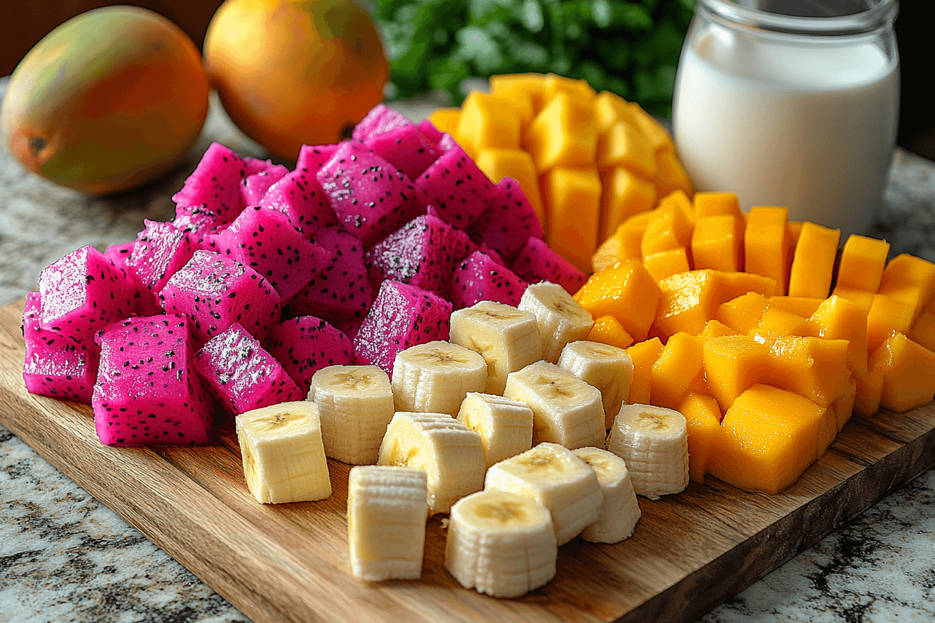 Healthy Fruit Smoothie Recipes for Kids in Bali-Indonesia | Steps To Prepare-1