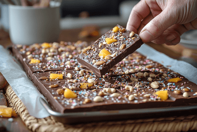 Delightful Easter Chocolate Bark for Families Living in Bali