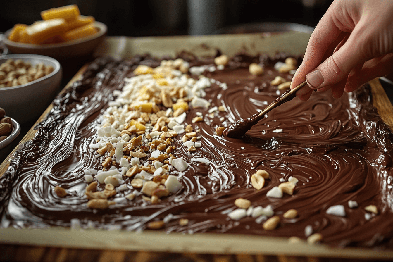 Delightful Easter Chocolate Bark for Families | Steps To Prepare-3