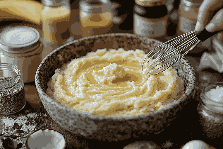 Жидкие ингредиенты для балийских маффинов